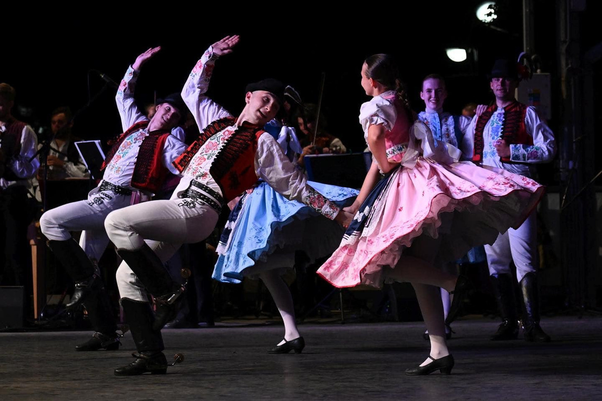 FOTO: Folklórny súbor Zemplín z Michaloviec prináša folklór na Zimné olympijské hry, foto 9