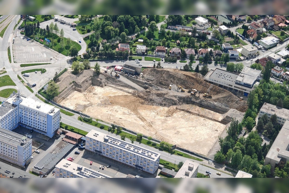 FOTO: Výstavba novej košickej mestskej štvrte WatsoNova, foto 2