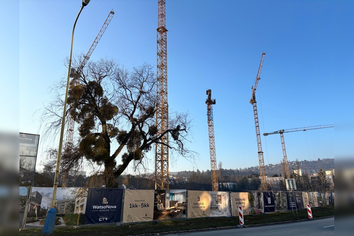 FOTO: Výstavba novej košickej mestskej štvrte WatsoNova, foto 6