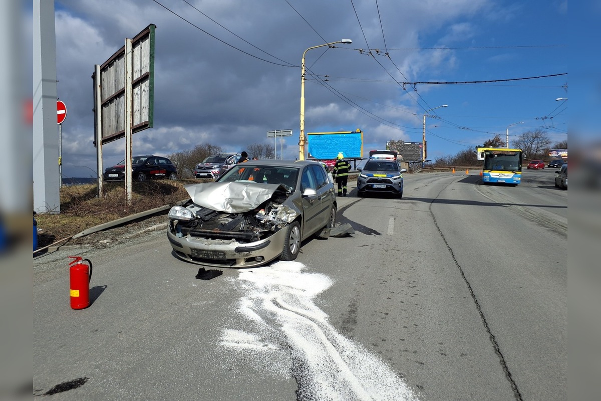 FOTO: Hromadná nehoda na Furči, foto 2