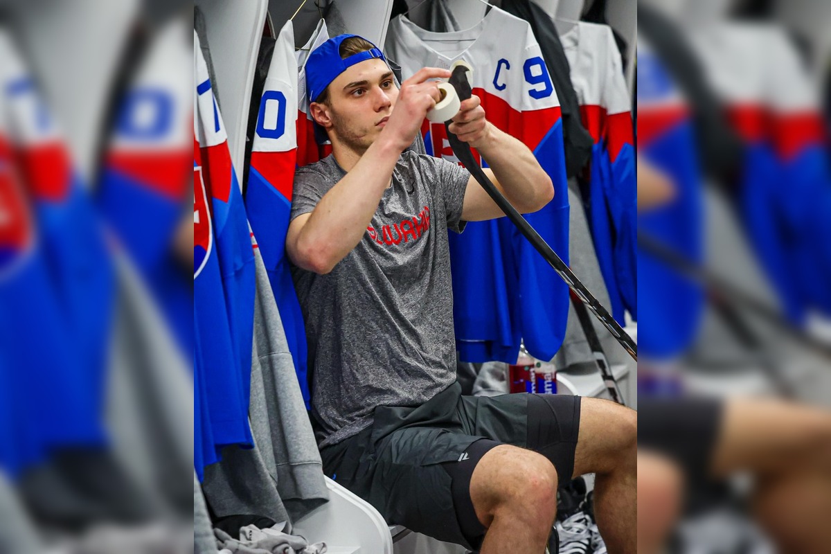 FOTO: Juraj Slafkovský na ZOH 2026 , foto 9