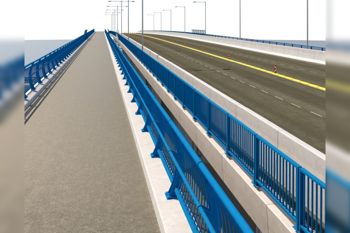 FOTO: Vizualizácia rekonštrukcie mosta na Hlinkovej v Košiciach, foto 2