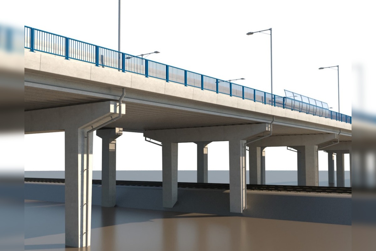 FOTO: Vizualizácia rekonštrukcie mosta na Hlinkovej v Košiciach, foto 7