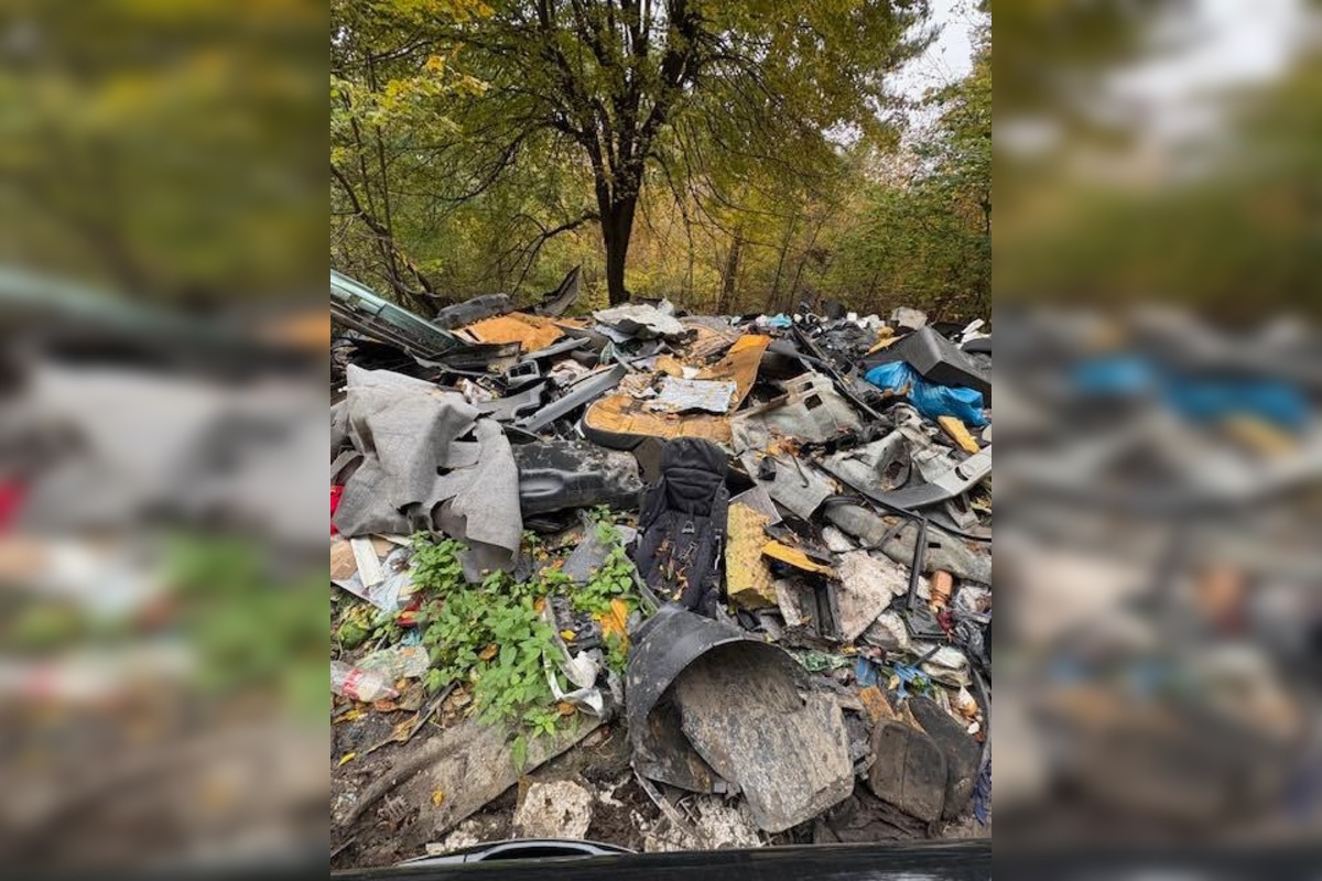 FOTO: Nelegálna skládka odpadu v Ďurkove, foto 3