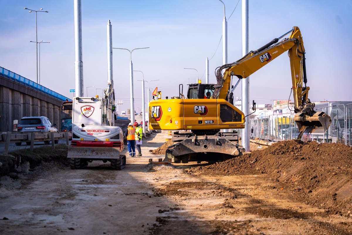 FOTO: Modernizácia električkovej trate Nad jazerom, foto 10