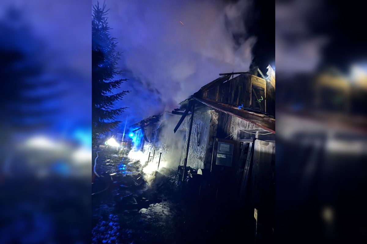 FOTO: Požiar rodinného domu v Kalši, foto 4