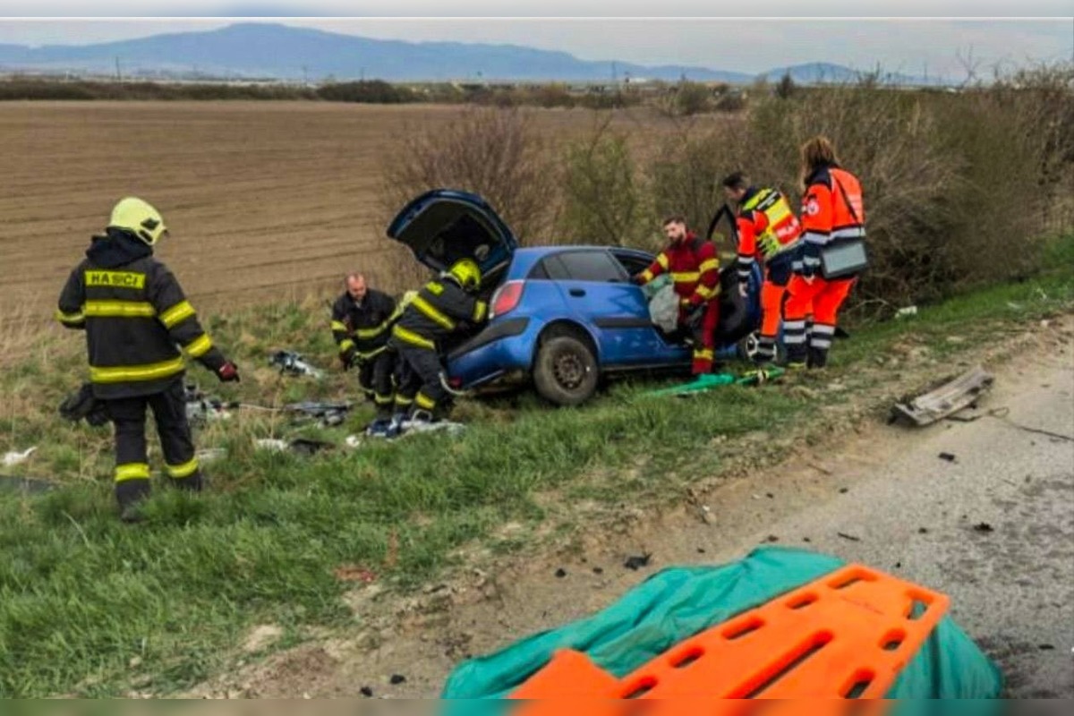 FOTO: Vážna nehoda medzi Barcou a Valalikmi, foto 2