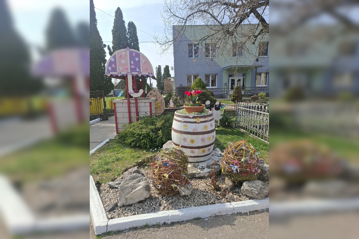 FOTO: Veľkonočná výzdoba v obciach a mestách na východe Slovenska, foto 2
