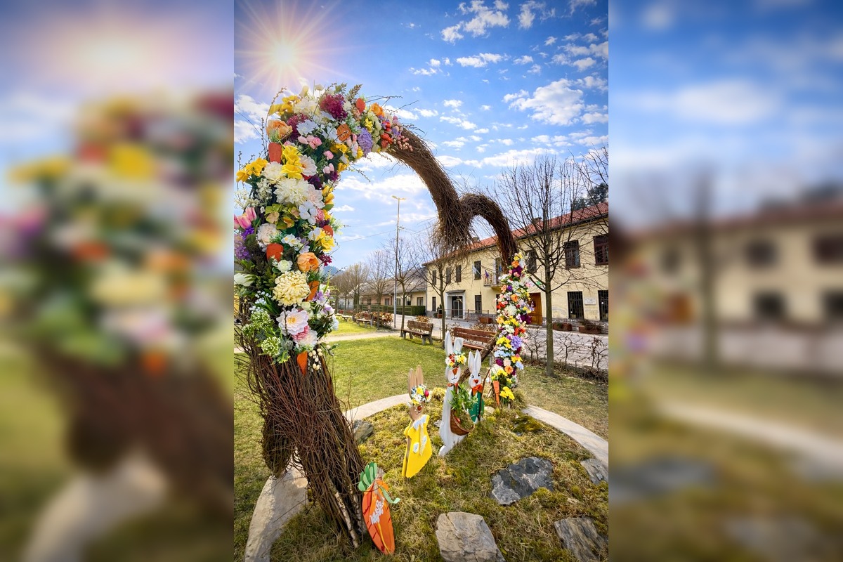 FOTO: Veľkonočná výzdoba v obciach a mestách na východe Slovenska, foto 4