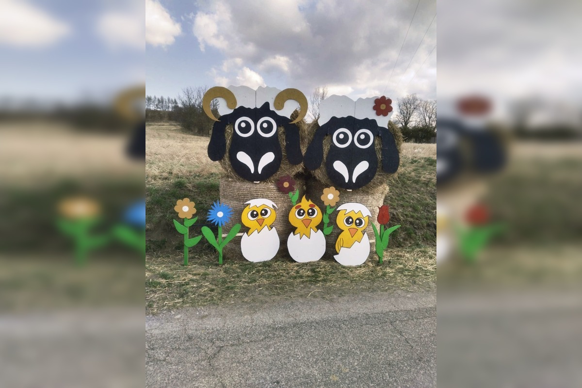 FOTO: Veľkonočná výzdoba v obciach a mestách na východe Slovenska, foto 5