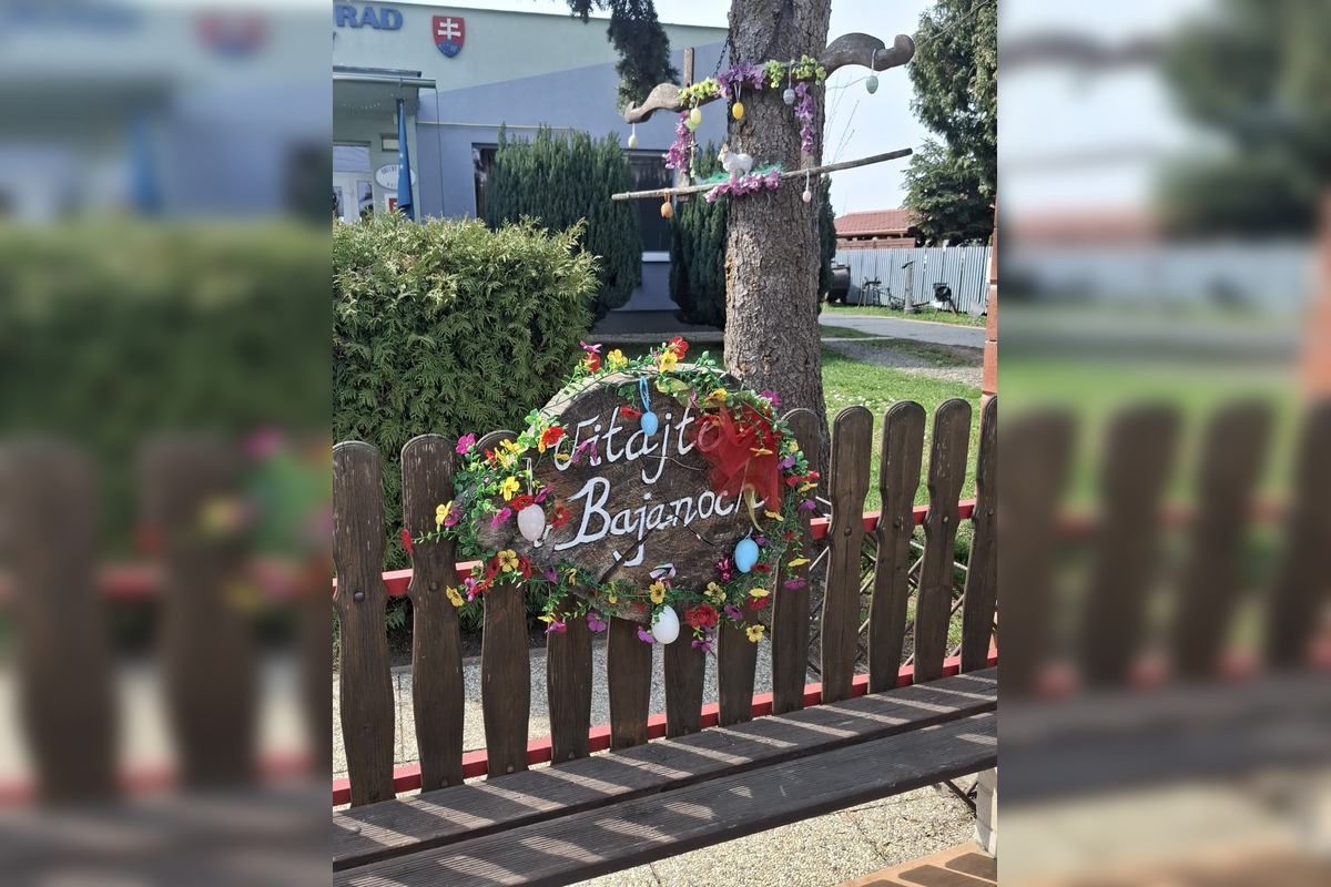 FOTO: Veľkonočná výzdoba v obciach a mestách na východe Slovenska, foto 6