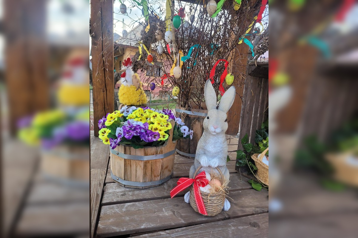 FOTO: Veľkonočná výzdoba v obciach a mestách na východe Slovenska, foto 7