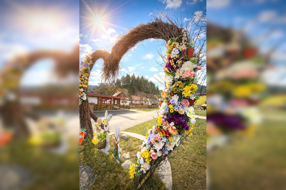 FOTO: Veľkonočná výzdoba v obciach a mestách na východe Slovenska, foto 11