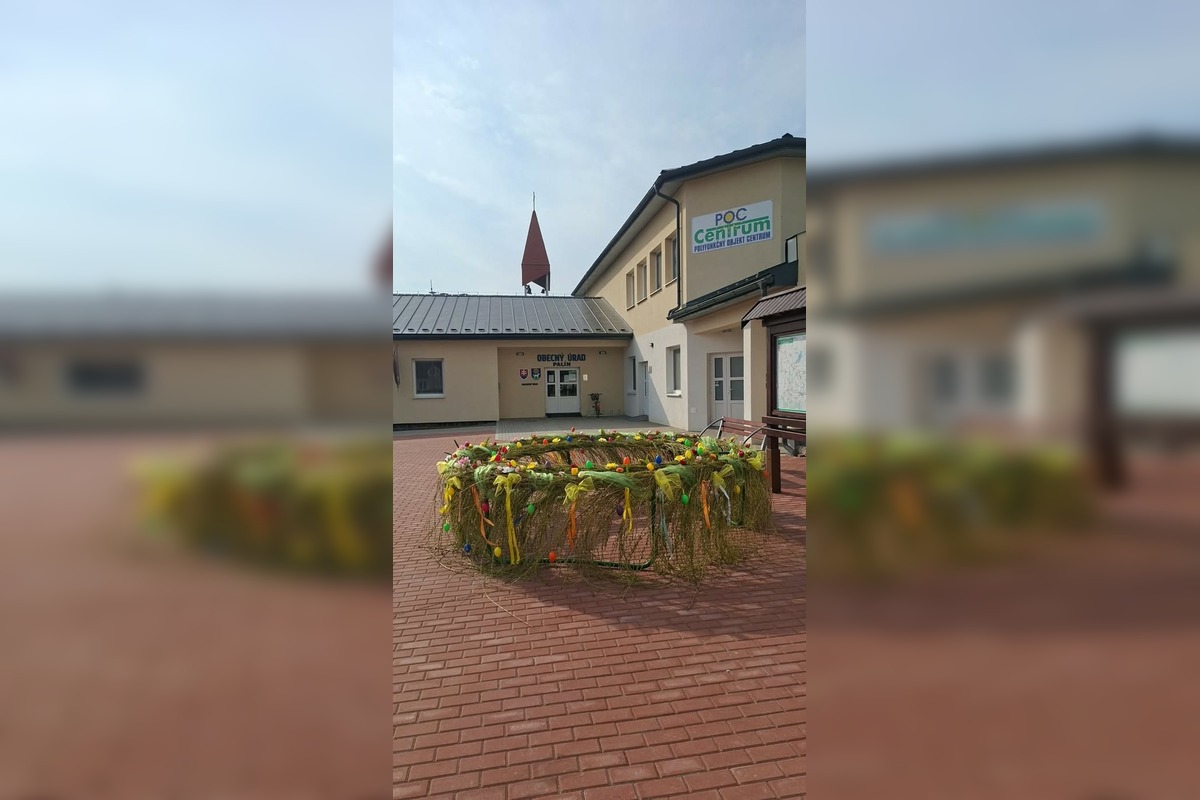 FOTO: Veľkonočná výzdoba v obciach a mestách na východe Slovenska, foto 16