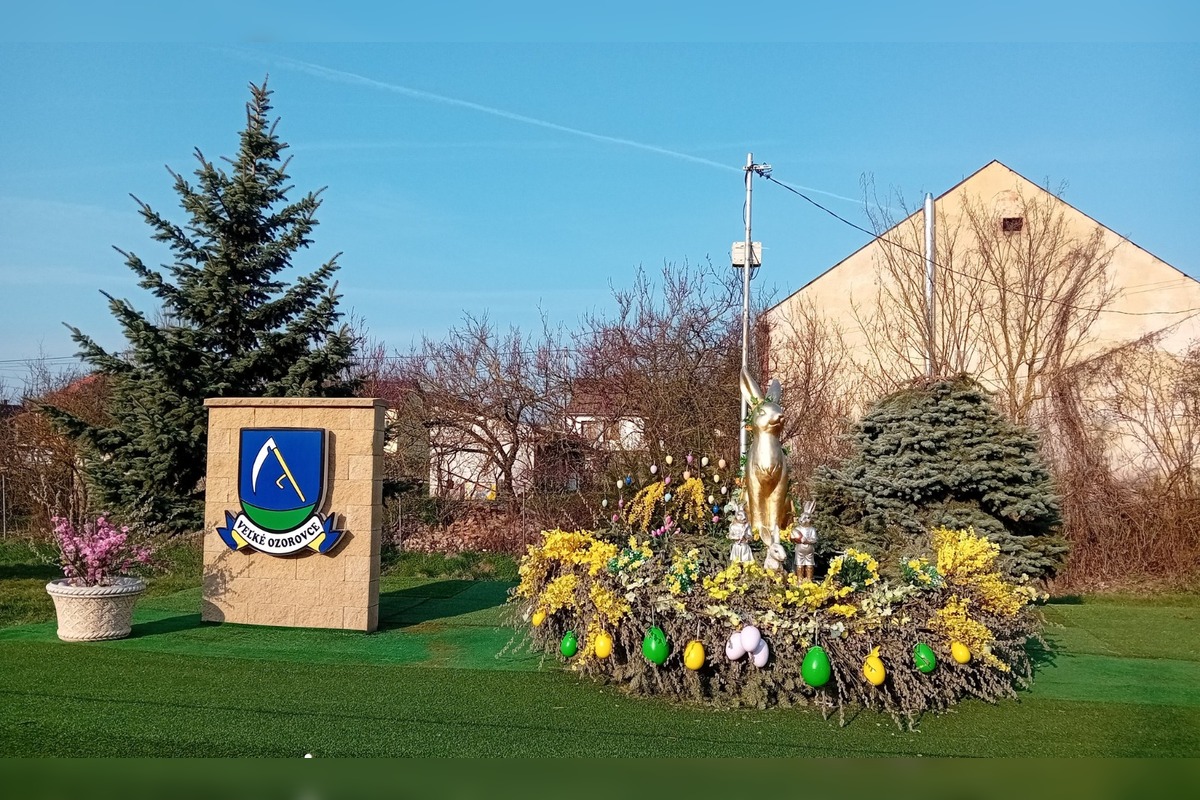 FOTO: Veľkonočná výzdoba v obciach a mestách na východe Slovenska, foto 22