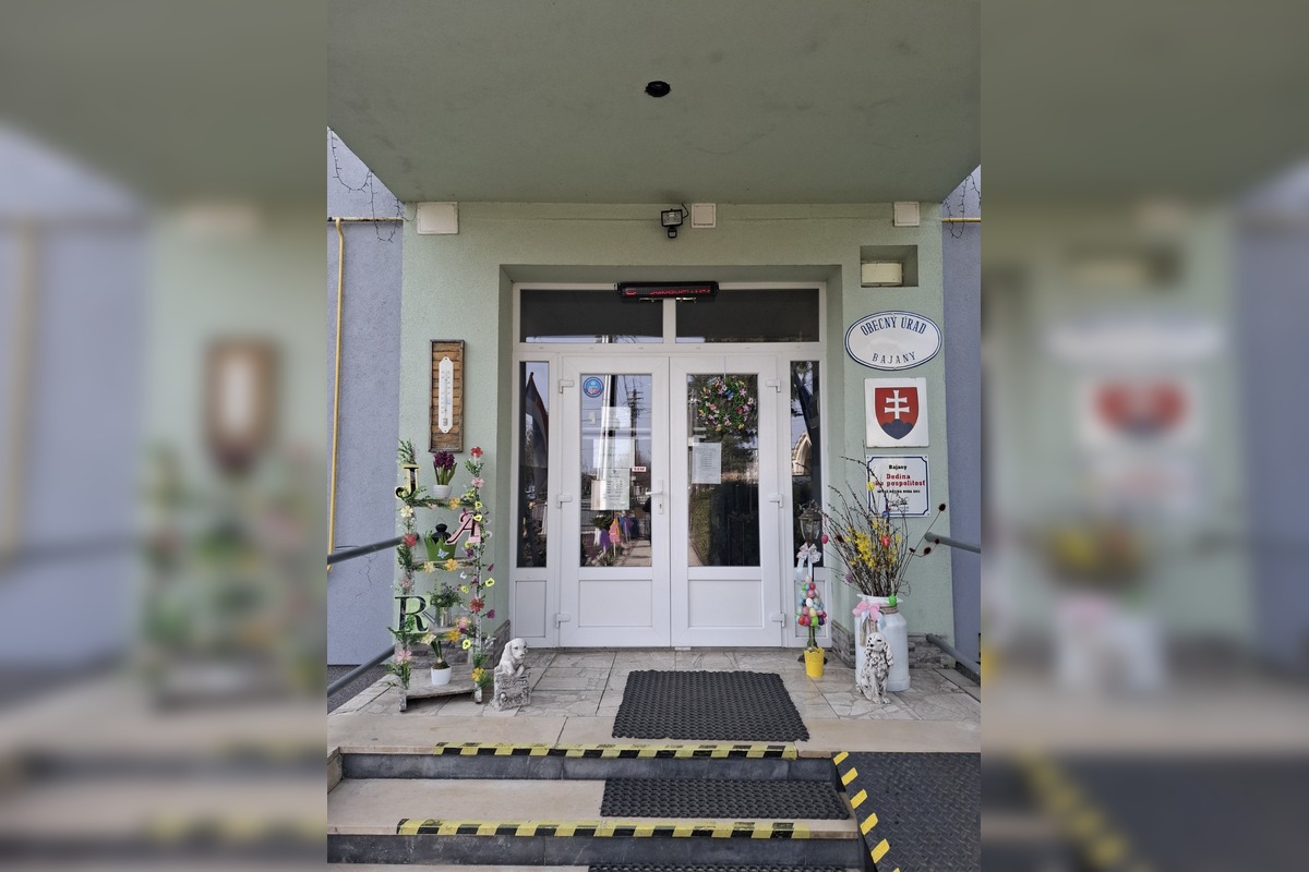 FOTO: Veľkonočná výzdoba v obciach a mestách na východe Slovenska, foto 48