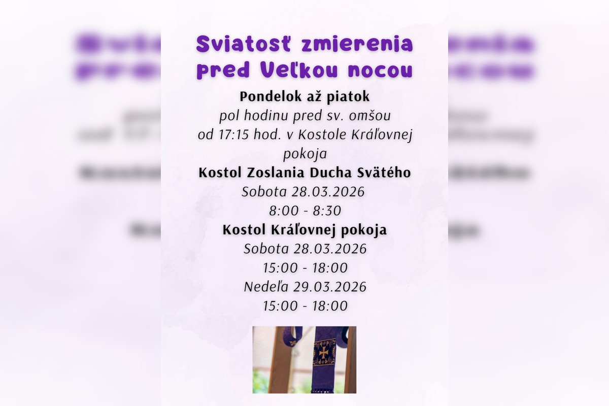 FOTO: Spoveď pred Veľkou nocou v Košiciach 2026, foto 3