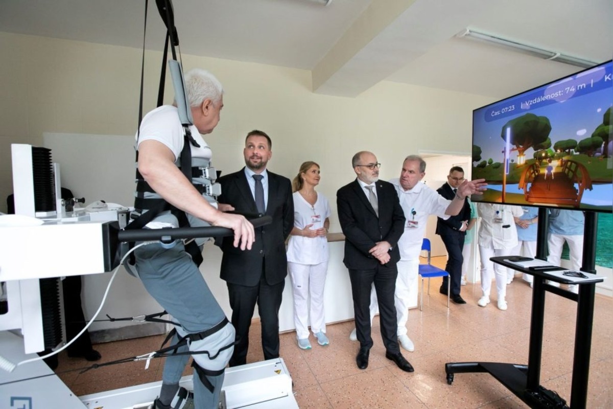 FOTO: Novootvorená robotická rehabilitácia v Starej nemocnici, foto 4