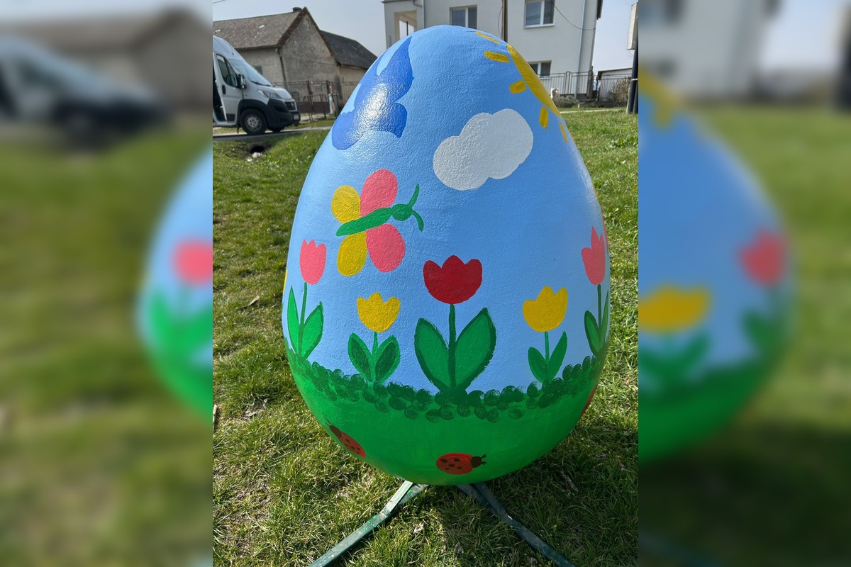 FOTO: Veľkonočná výzdoba v obciach a mestách na východe Slovenska, foto 50