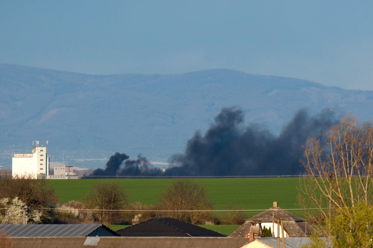 FOTO: Požiar v Trebišove, foto 3