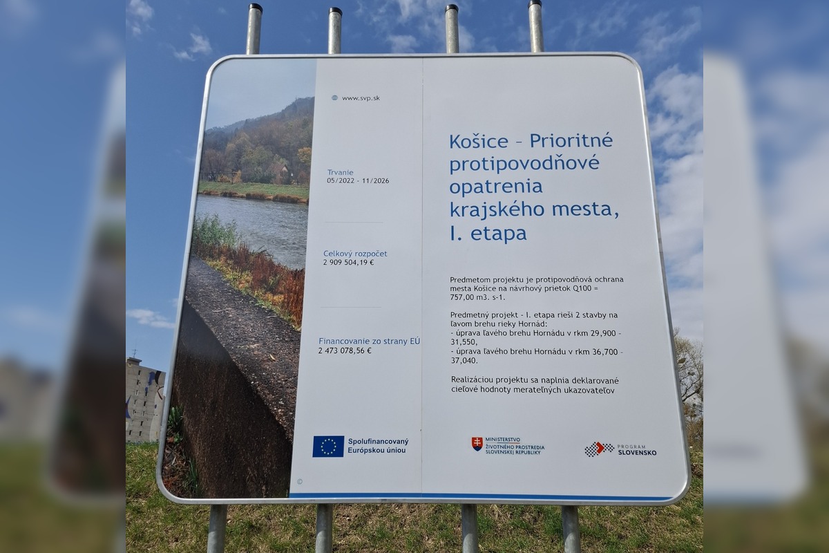 FOTO: Na Hornáde začali s budovaním protipovodňového systému, foto 3