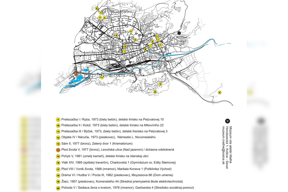 FOTO: Diela košického sochára Jána Mathého vystavia vo Viedni, foto 16