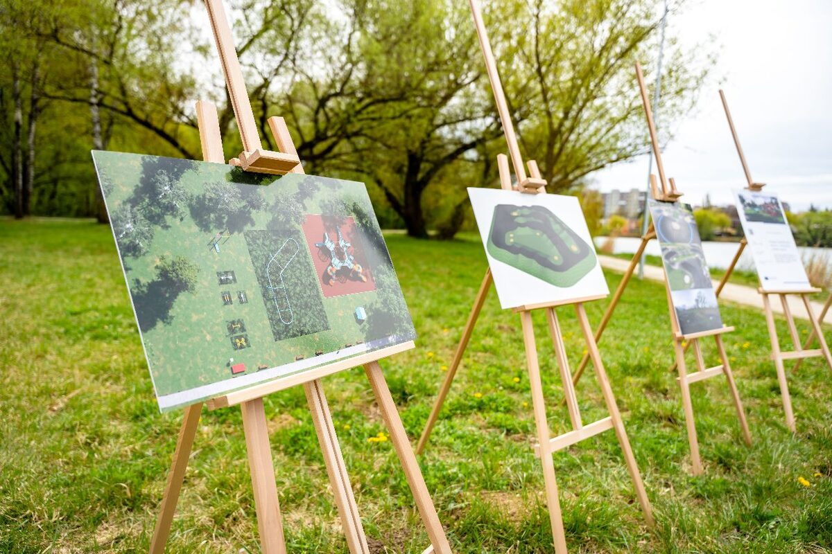 FOTO: Košická mestská časť Nad jazerom sa čoskoro bude tešiť z pumptrackovej dráhy, foto 3
