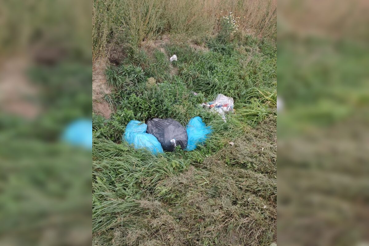 FOTO: Odpad pri cestách sa na dolnom Zemplíne stal bežnou súčasťou premávky, foto 1