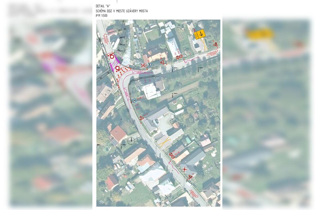 FOTO: Obmedzenia spojené s rekonštrukciou mosta v Ploskom, foto 2