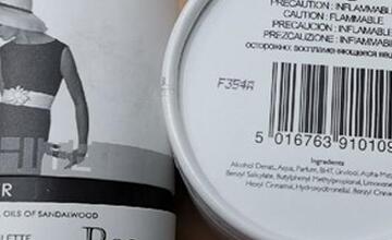 FOTO: Nebezpečné kozmetické výrobky