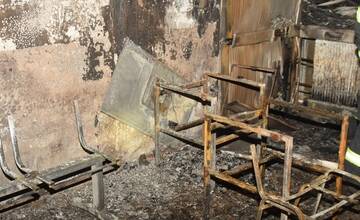 FOTO: Požiar na psychiatrickom oddelení v UNLP