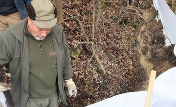 FOTO: Budovanie zábran v Slovenskom raji kvôli migrácii žiab