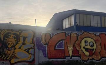 FOTO: Na Juhu vznikla ďalšia graffiti stena