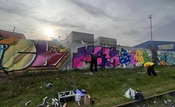 FOTO: Na Juhu vznikla ďalšia graffiti stena