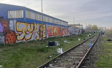 FOTO: Na Juhu vznikla ďalšia graffiti stena