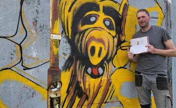 FOTO: Na Juhu vznikla ďalšia graffiti stena