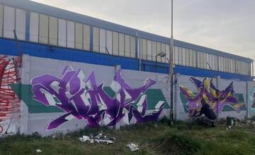 FOTO: Na Juhu vznikla ďalšia graffiti stena