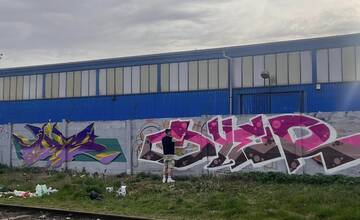 FOTO: Na Juhu vznikla ďalšia graffiti stena
