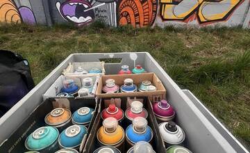 FOTO: Na Juhu vznikla ďalšia graffiti stena