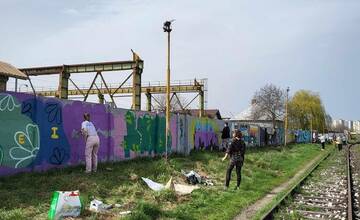 FOTO: Na Juhu vznikla ďalšia graffiti stena