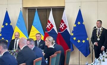 FOTO: Výjazdové rokovanie slovenskej a ukrajinskej vlády v Michalovciach