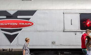 FOTO: Protidrogový vlak vyráža z Prahy za študentmi Košického kraja