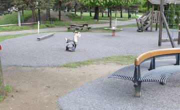 FOTO: Pracovníci košickej mestskej zelene dbajú na bezpečnosť na detských ihriskách