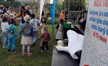 FOTO: Jazero sa premenilo na Košické Benátky