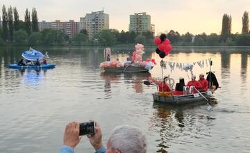 FOTO: Jazero sa premenilo na Košické Benátky