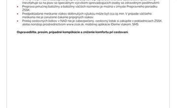 FOTO: Výluky vlakov v Košickom kraji (23. týždeň)