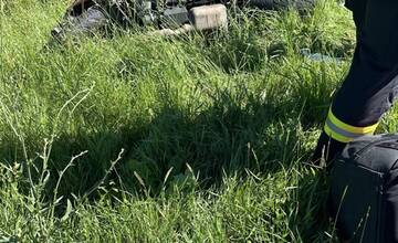 FOTO: Nehoda motorkára v Hrhove