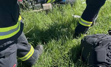 FOTO: Nehoda motorkára v Hrhove