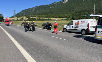 FOTO: Nehoda motorkára v Hrhove