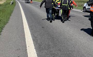 FOTO: Nehoda motorkára v Hrhove